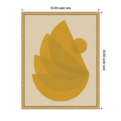 Balanced Unbalance No 1 by Alisa Galitsyna Framed Canvas Wall Art Print