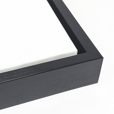 Chirping and Chilling by Eins Kubistika Framed Canvas Wall Art Print