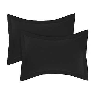Elegant Comfort Set of 2 Pillow Shams - Luxury and Silky Soft