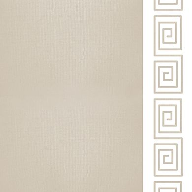 Elegant Comfort 3-Piece Greek Embroidered Duvet Cover Set