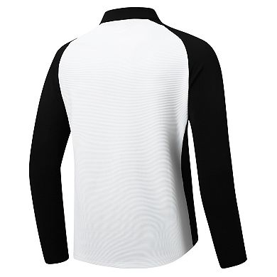 Men's Color Block Cycling Jersey Long Sleeve Full Zip Quick Dry Jacket