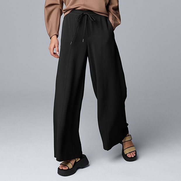 Women's Simply Vera Vera Wang Wide Leg Pants