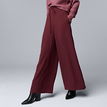 Women's Simply Vera Vera Wang Wide Leg Pants