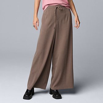 Women's Simply Vera Vera Wang Wide Leg Pants