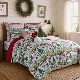 Levtex Home Merry Mountains Euro Sham 2 pk