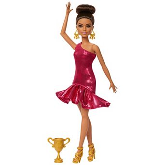 Barbie Ballroom Dancer Fashion Doll with Dancing Trophy Accessory