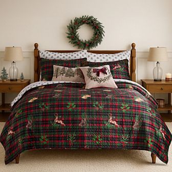 Levtex Home 2 pc Merry Tartan Sham Set