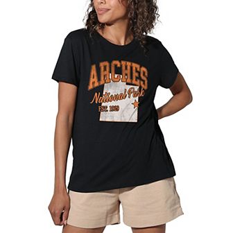 Juniors' Arches State Line Graphic Tee
