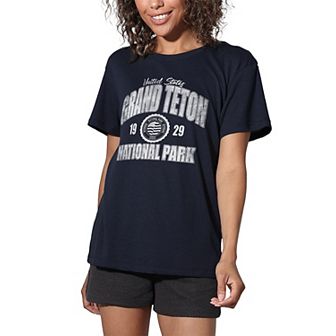 Juniors' Grand Teton Established Date Graphic Tee