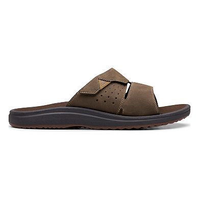 Clarks® Cloudsteppers Breeze Men's Slip-On Comfort Slide Sandals