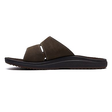 Clarks® Cloudsteppers Breeze Men's Slip-On Comfort Slide Sandals