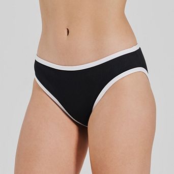 Women's Freshwater Contrast Trim Hipster Swim Bottoms