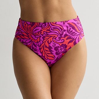 Women's Freshwater Take Me To Tahiti True High Waist Swim Bottoms