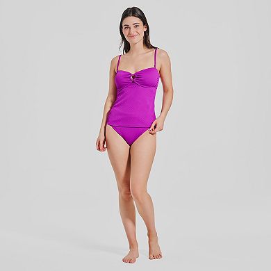 Women's Freshwater Ring Bandeau Tankini Swim Top