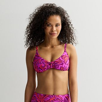 Women's Freshwater Tie Front Bikini Swim Top