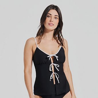 Women's Freshwater Bow Front Tankini Swim Top