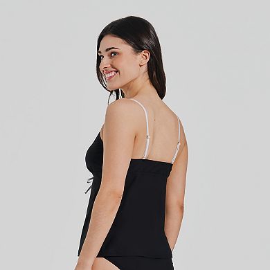 Women's Freshwater Bow Front Tankini Swim Top