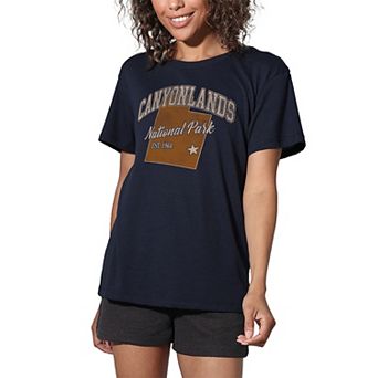 Juniors' Canyonlands State Line Graphic Tee