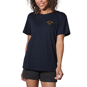 Juniors' Trevco Joshua Tree Sticker Graphic Tee