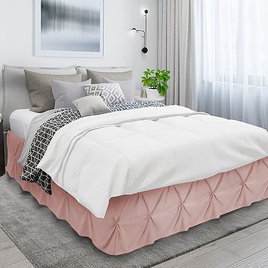 Nestl Bedding Pinch Pleat Design Bed Skirt