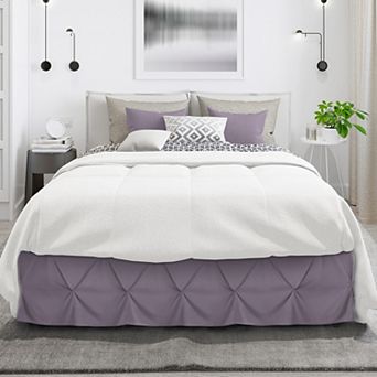 Nestl Bedding Pinch Pleat Design Bed Skirt