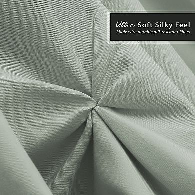 Nestl Bedding Pinch Pleat Design Bed Skirt