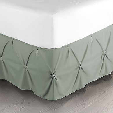 Nestl Bedding Pinch Pleat Design Bed Skirt