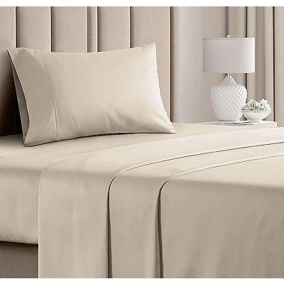 4 Piece 100% Cotton 400 Thread Count Sheet Set