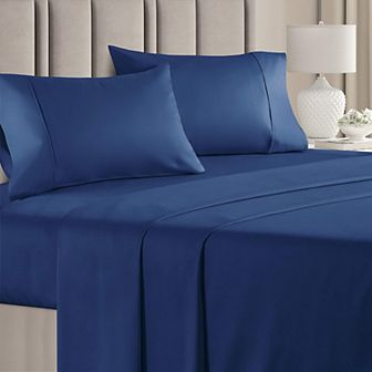 4 pc 100% Cotton 400 Thread Count Sheet Set