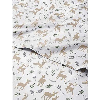 Christmas 4 Piece Microfiber Sheet Set
