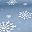 Blue Snowflakes