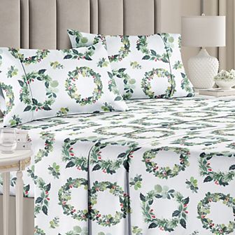 Christmas 4 pc Microfiber Sheet Set
