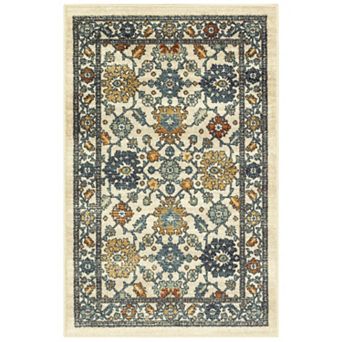 Maples Stella Floral Design Throw or Area Rug