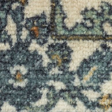 Maples Stella Floral Design Throw or Area Rug