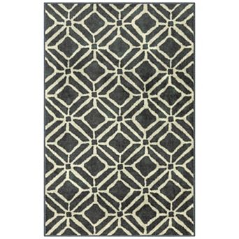 Maples Laura Geometric Design Throw or Area Rug