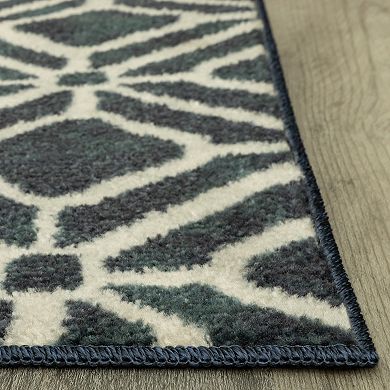 Maples Laura Geometric Design Throw or Area Rug