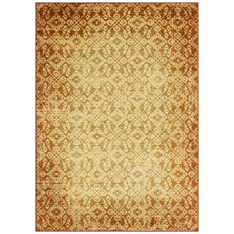 Maples Willow Floral Design Throw or Area Rug
