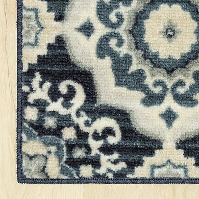 Maples Brielle Floral Pattern Throw or Area Rug