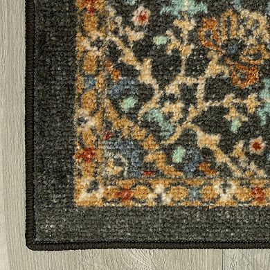 Maples Charlotte Floral Design Throw or Area Rug