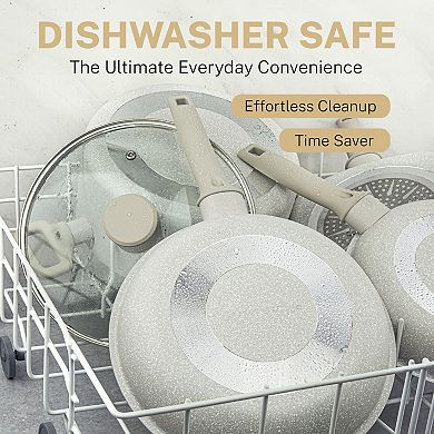 Granitestone Desert Collection 20-pc. Nonstick Cookware Set with Utensils