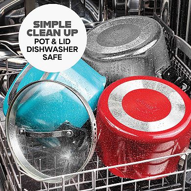 Gotham Steel Stainless Steel Pasta Pot with Twist & Lock Handles