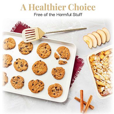 Gotham Steel Natural Collection 15-pc. Ceramic Nonstick Cookware & Bakeware Set