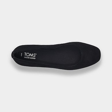 TOMS Briella Women's Slip-On Almond Toe Ballet Flats