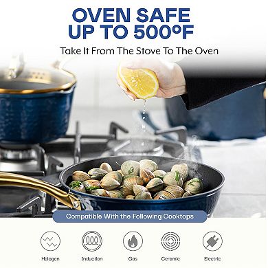 Granitestone Charleston Collection Ceramic Coating Nonstick Frying Pan