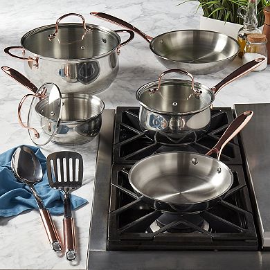 Denmark Tools for Cooks 10-piece Stainless Steel Cookware Set