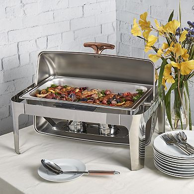 Denmark Tools for Cooks Celebrations 9.5-Quart Stainless Steel Chafing Dish