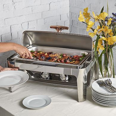 Denmark Tools for Cooks Celebrations 9.5-Quart Stainless Steel Chafing Dish