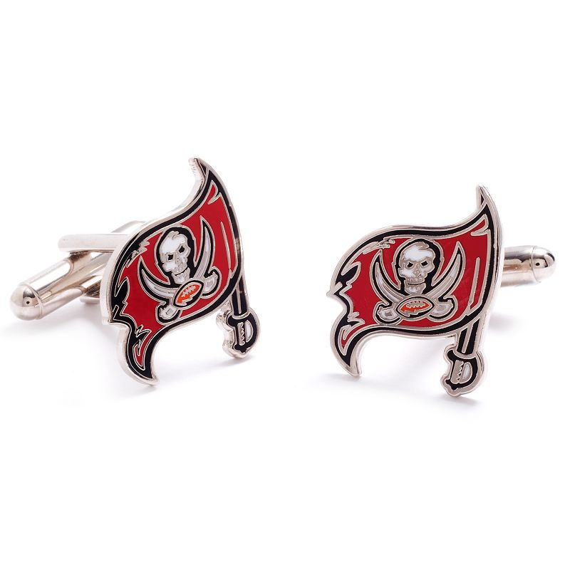 Tampa Bay Buccaneers Cuff Links, Red