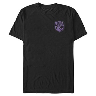 Big & Tall Wednesday Puck Icon Graphic Tee