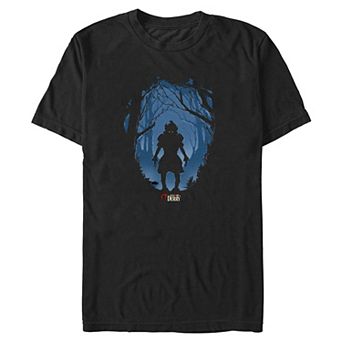 Big & Tall IT: Welcome To Derry Pennywise Silhouette Graphic Tee